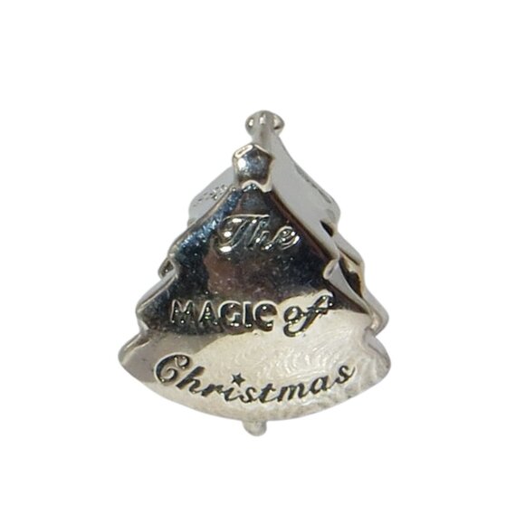 Pandora Magic of Christmas Tree Multicolor CZ & SS .925 Charm 790018CZ - Picture 3 of 7